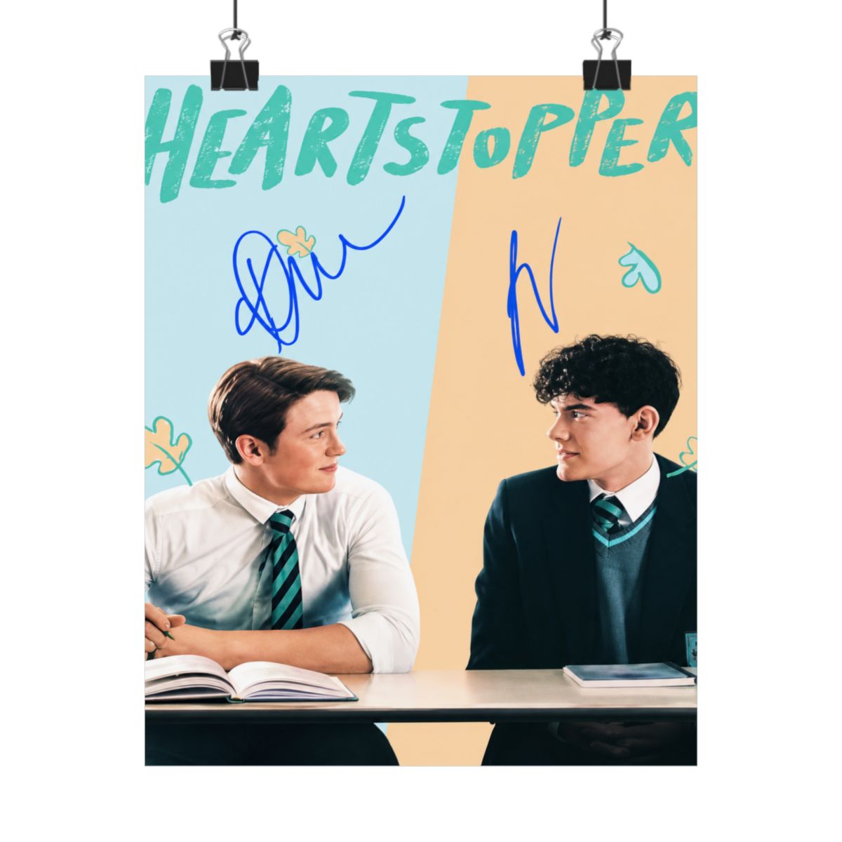 Artistic Poster | Contemporary Wall Art Print | Heartstopper Webcomic - alternate angle 3, merchandise