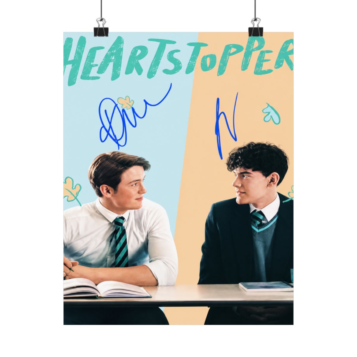 Artistic Poster | Contemporary Wall Art Print | Heartstopper Webcomic - alternate angle 2, merchandise