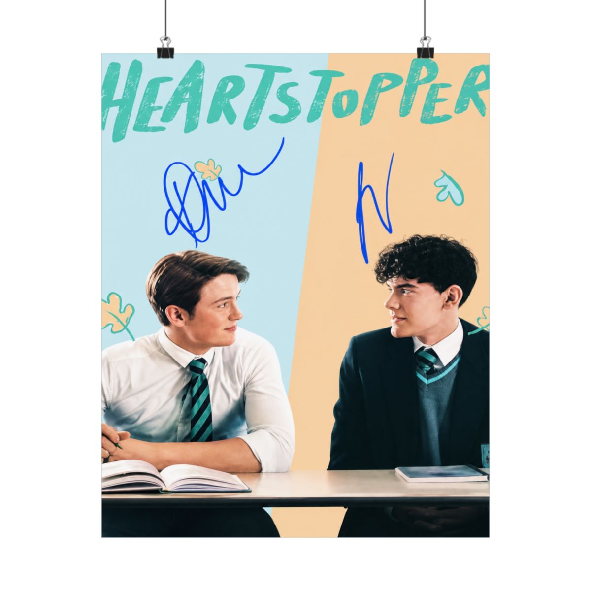 Artistic Poster | Contemporary Wall Art Print | Heartstopper Webcomic - alternate angle 1, merchandise