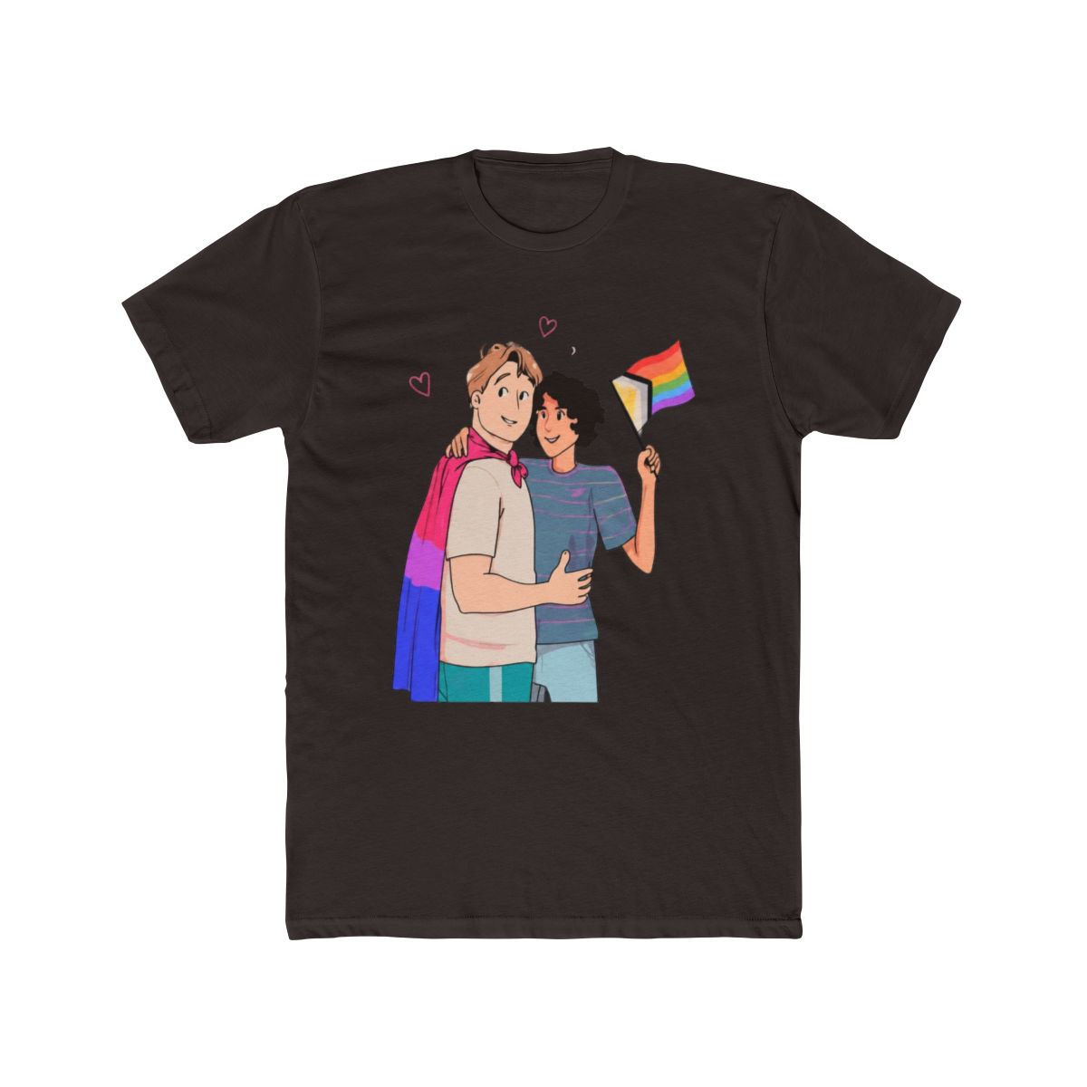 Everyday Essential T Shirt | Casual Basic Tee for Daily Wear | Heartstopper Webcomic - alternate angle 2, merchandise