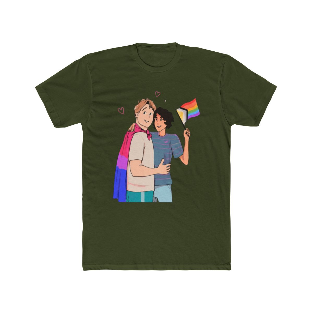 Everyday Essential T Shirt | Casual Basic Tee for Daily Wear | Heartstopper Webcomic - alternate angle 5, merchandise