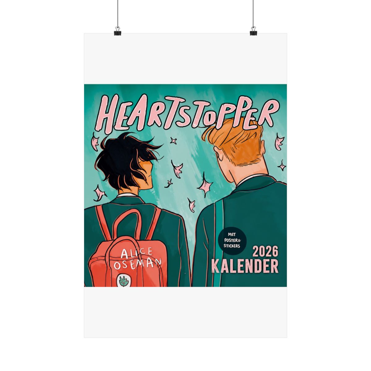 Heartstopper Kalender 2026: mit Poster | Heartstopper Webcomic - Official posters merchandise