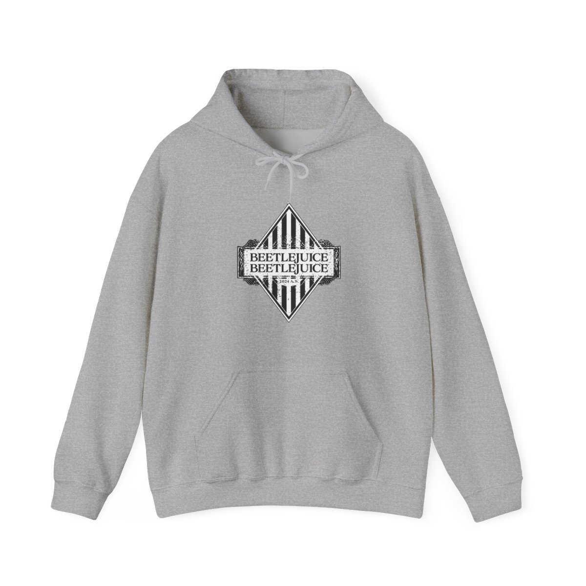 Beetlejuice 2 Logo Black & White With Stripes | Heartstopper Webcomic - Official Creator merchandise