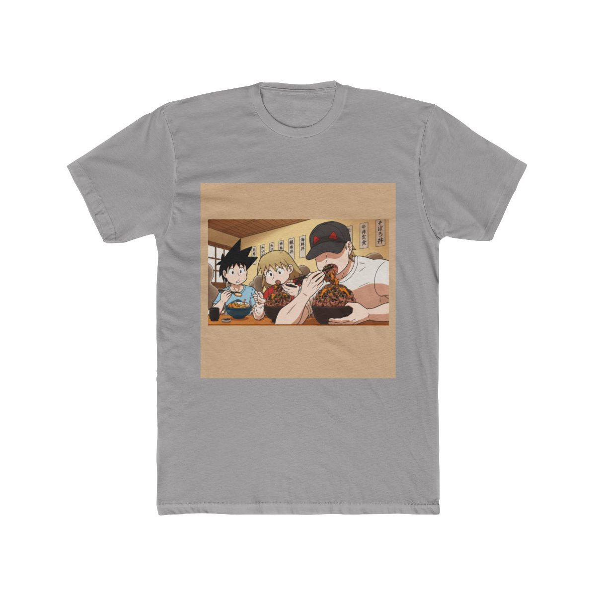 MH Trio Eating Donburi T Shirt | Heartstopper Webcomic - Official t-shirts merchandise