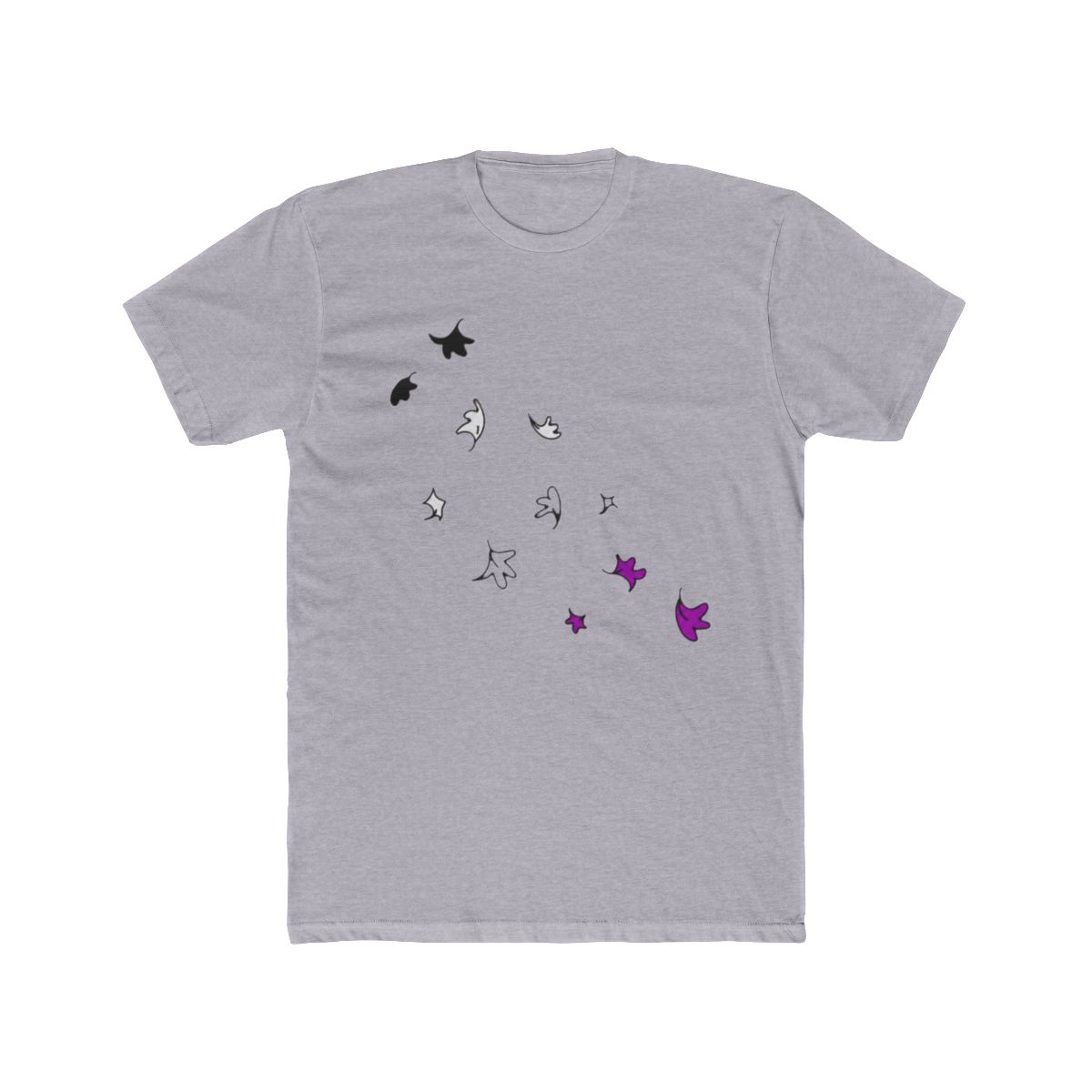 Heartstopper Leaves (asexual colours) T Shirt | Heartstopper Webcomic