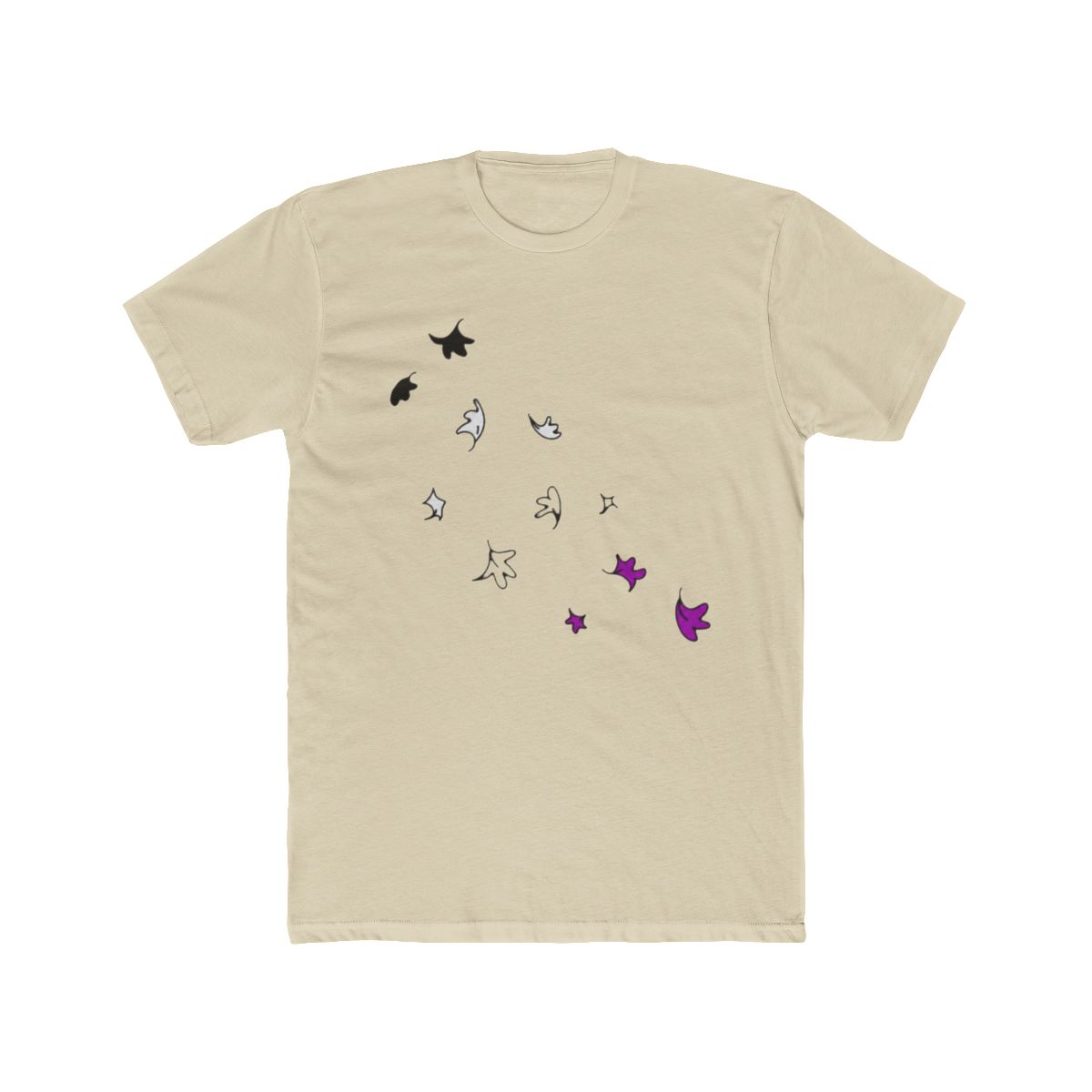 Heartstopper Leaves (asexual colours) T Shirt | Heartstopper Webcomic