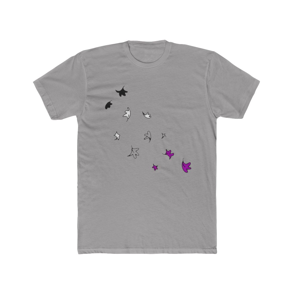 Heartstopper Leaves (asexual colours) T Shirt | Heartstopper Webcomic - Official t-shirts merchandise