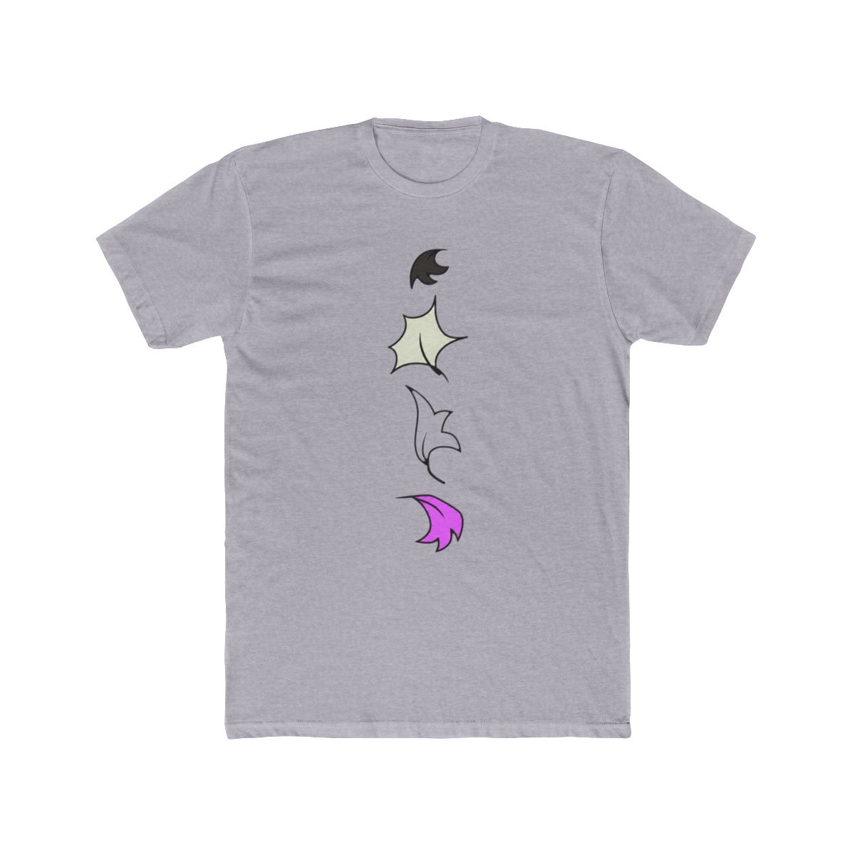 Heartstopper leaves Line - asexual pride T Shirt | Heartstopper Webcomic