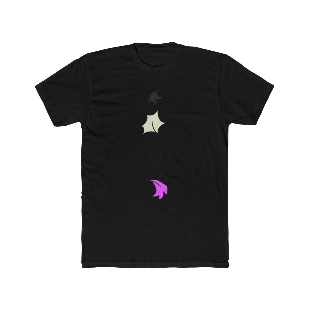 Heartstopper leaves Line - asexual pride T Shirt | Heartstopper Webcomic - alternate angle 3, merchandise