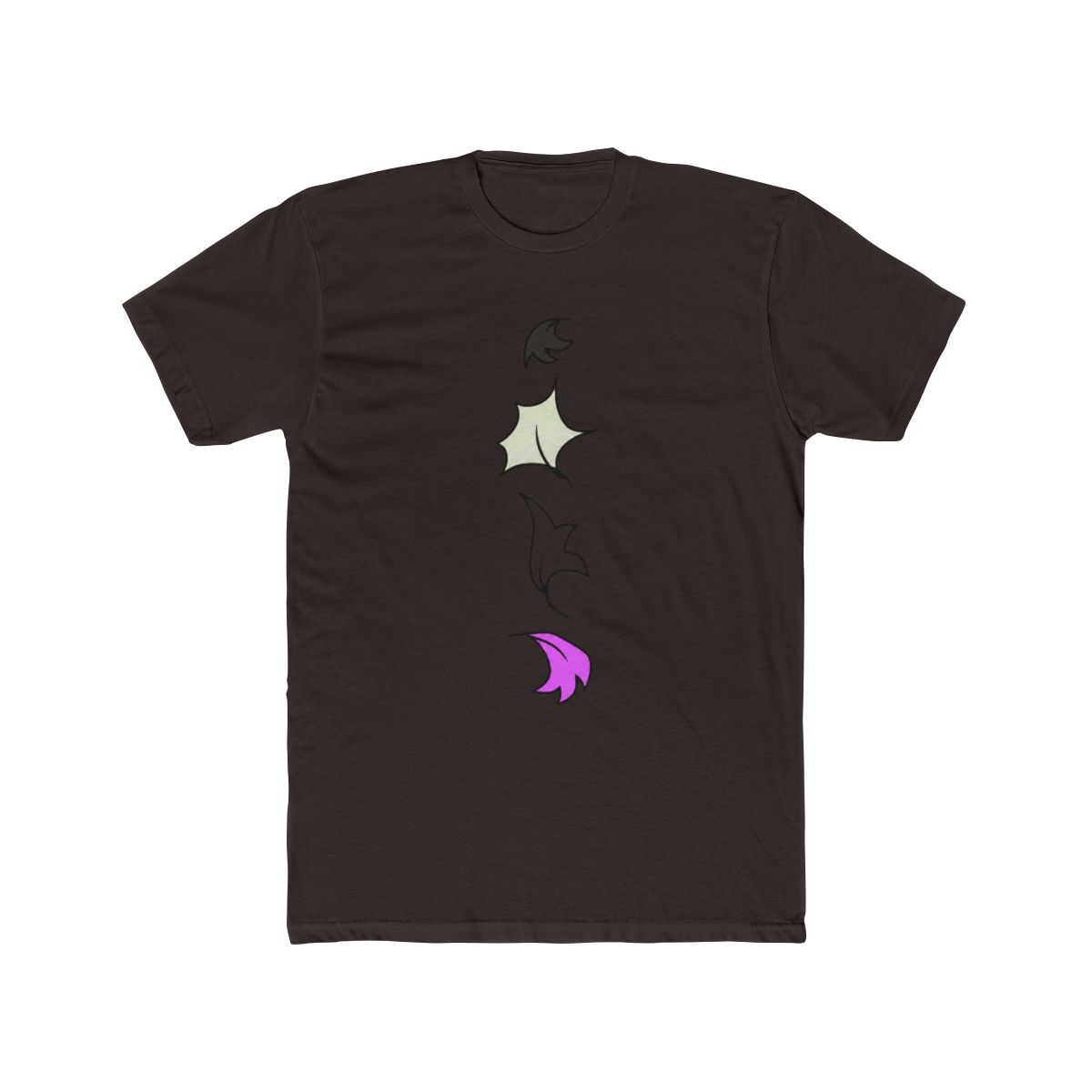 Heartstopper leaves Line - asexual pride T Shirt | Heartstopper Webcomic - alternate angle 2, merchandise