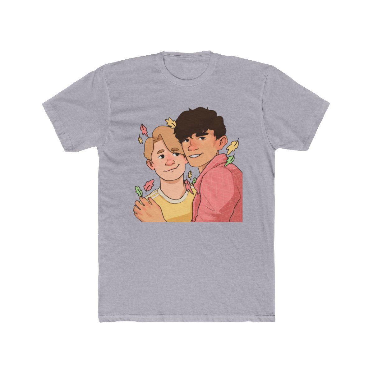 Nick and Charlie - heartstopper drawing T Shirt | Heartstopper Webcomic