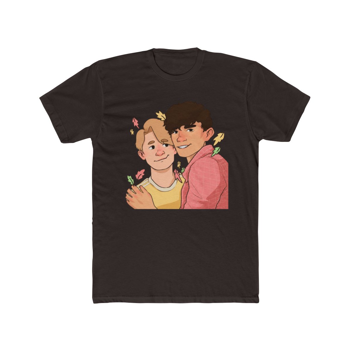 Nick and Charlie - heartstopper drawing T Shirt | Heartstopper Webcomic - alternate angle 2, merchandise