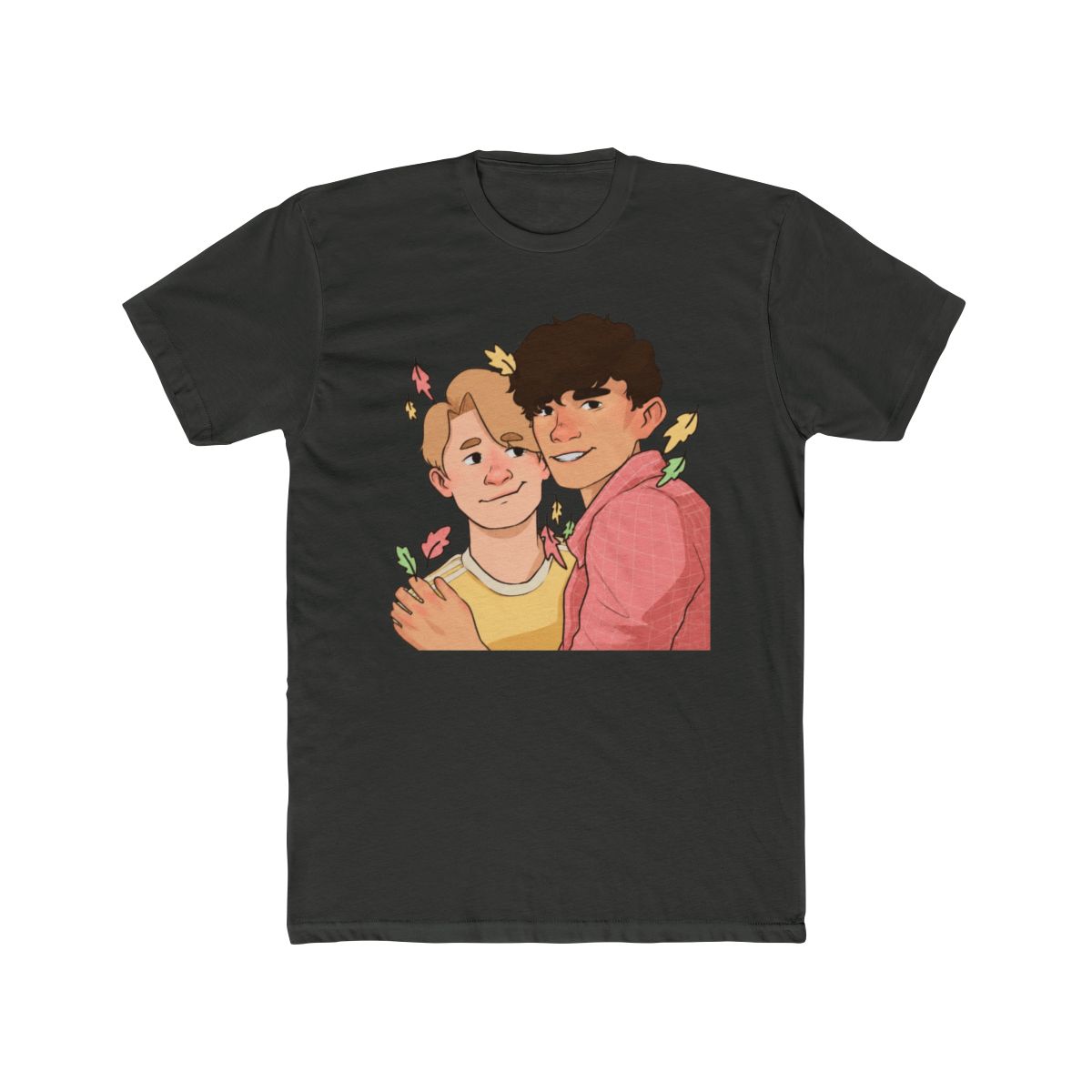 Nick and Charlie - heartstopper drawing T Shirt | Heartstopper Webcomic - alternate angle 5, merchandise