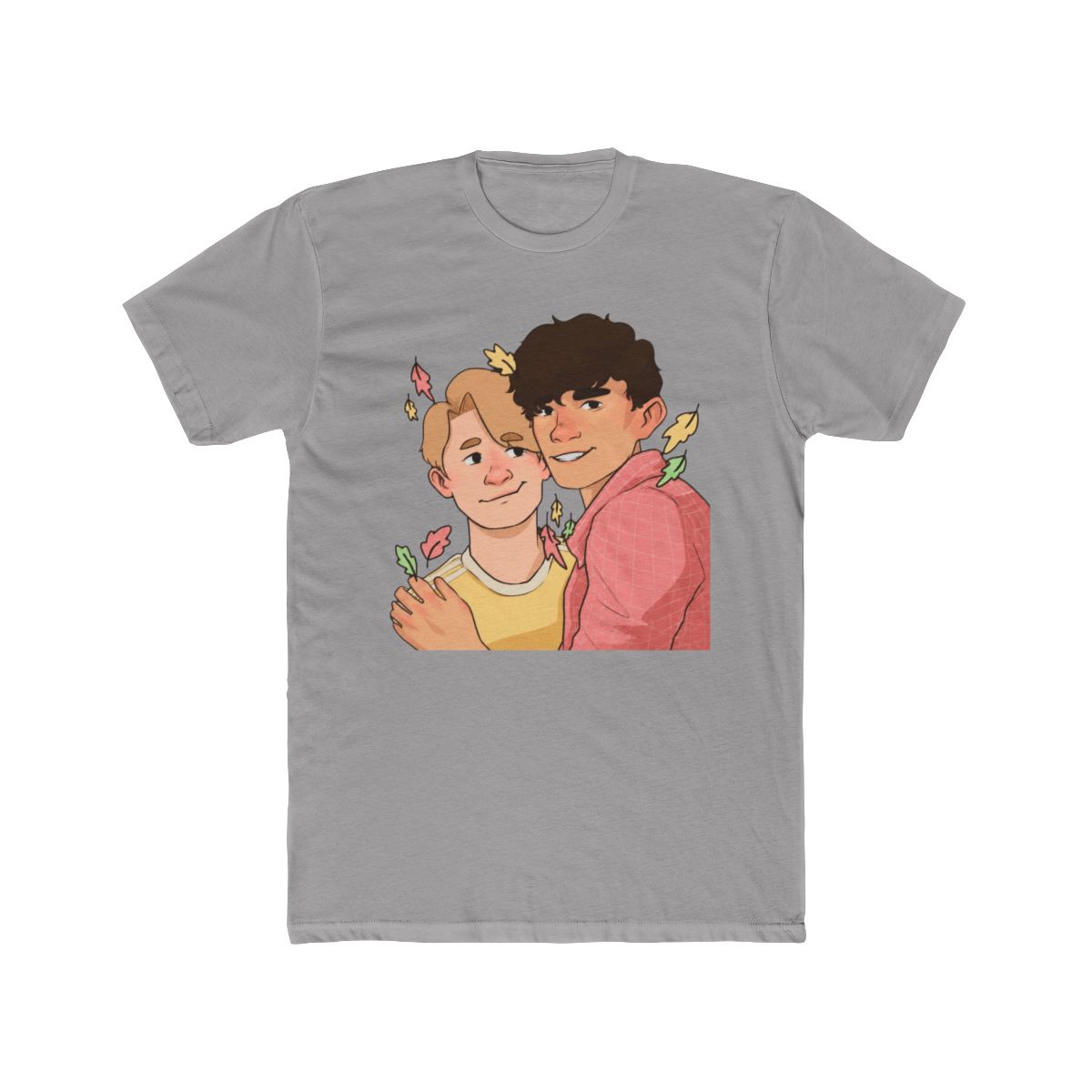 Nick and Charlie - heartstopper drawing T Shirt | Heartstopper Webcomic - Official t-shirts merchandise