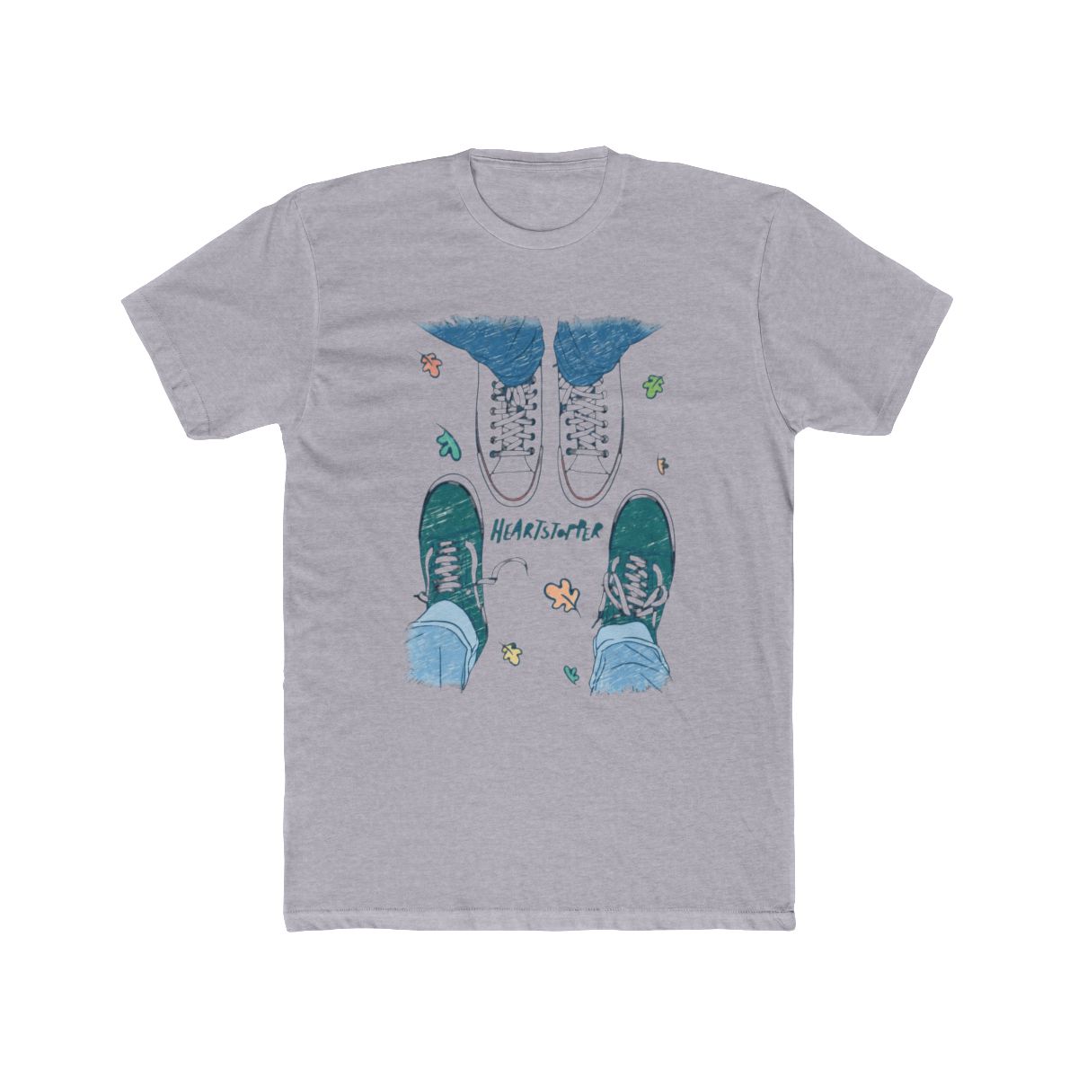 Heartstopper Nick & Charlie Shoes T Shirt | Heartstopper Webcomic