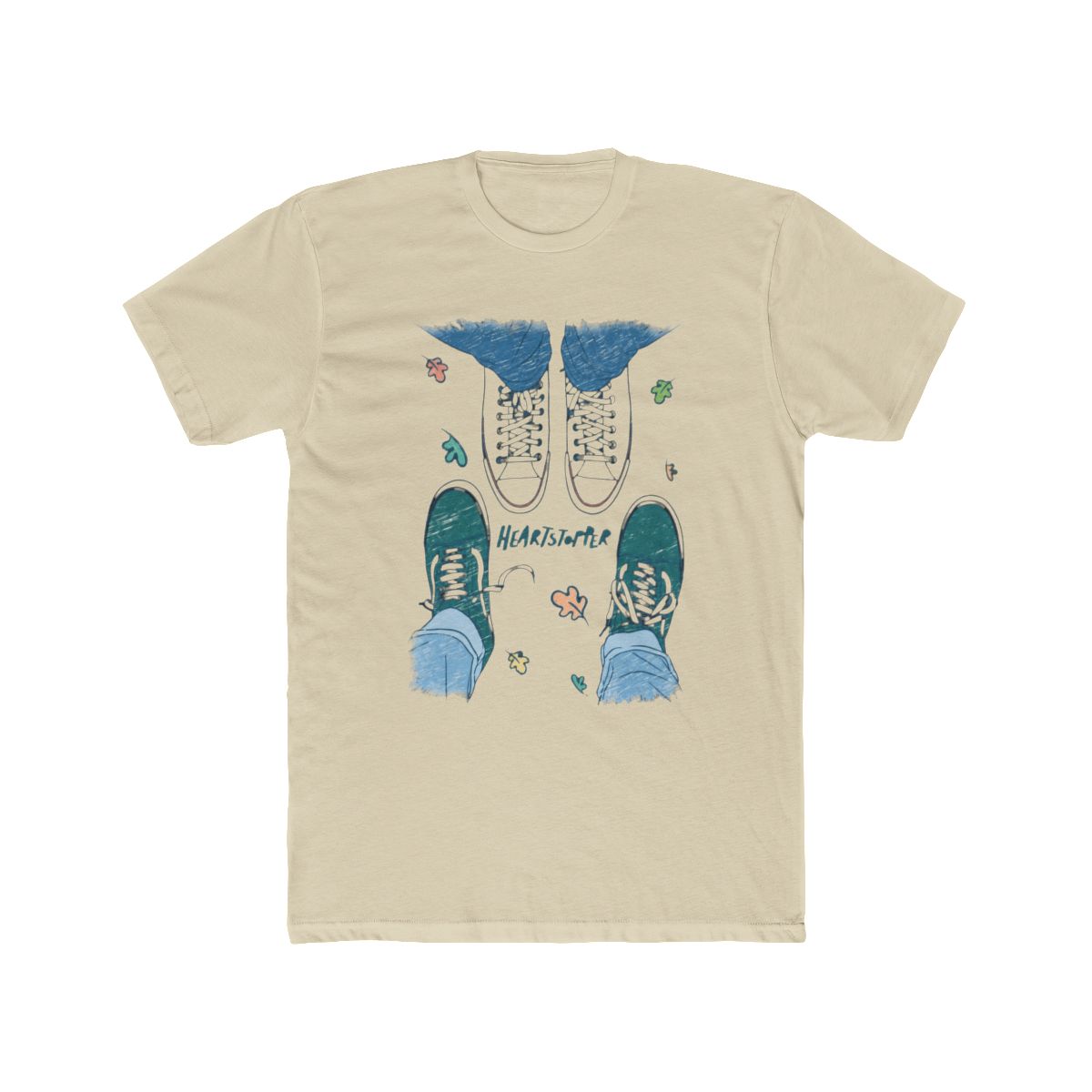 Heartstopper Nick & Charlie Shoes T Shirt | Heartstopper Webcomic