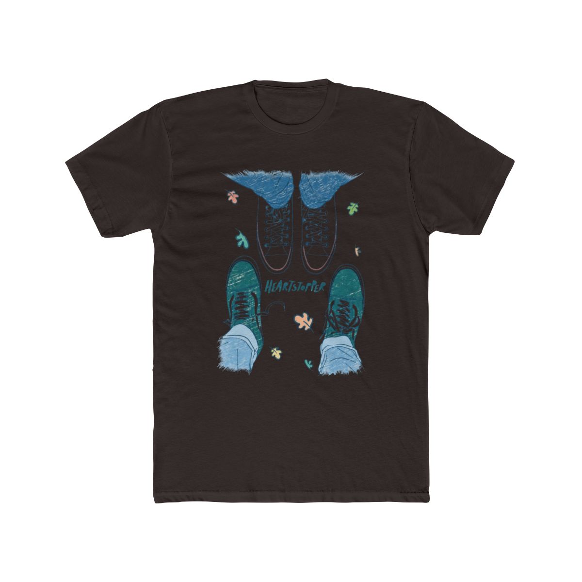 Heartstopper Nick & Charlie Shoes T Shirt | Heartstopper Webcomic