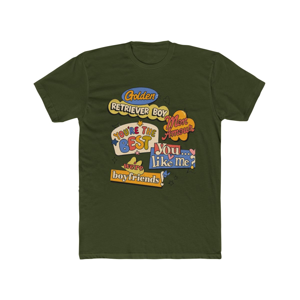 Heartstopper Comic Bubble Quotes T Shirt | Heartstopper Webcomic - alternate angle 4, merchandise