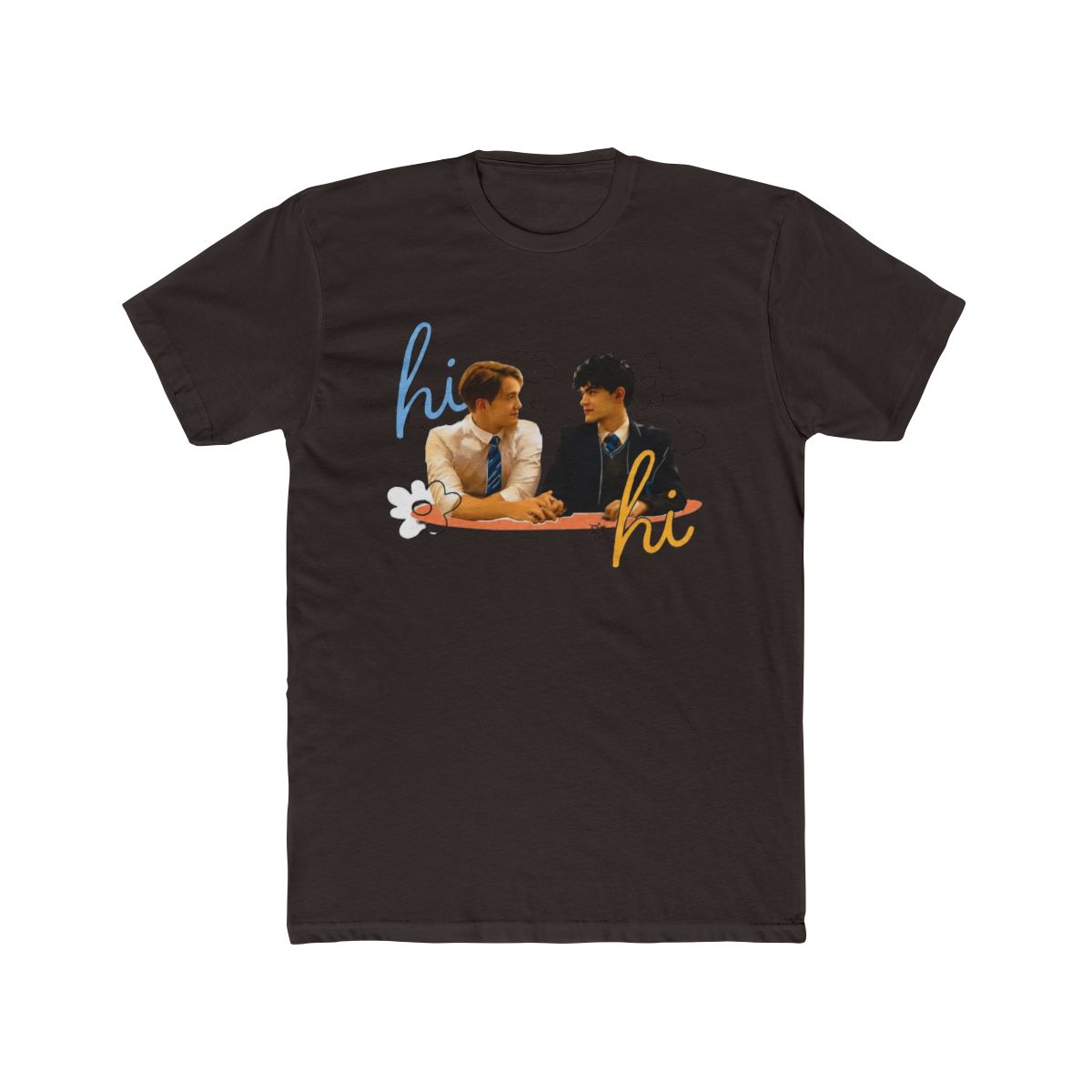 Heartstopper Duo Boyfriend Fit Girls T Shirt | Heartstopper Webcomic - alternate angle 2, merchandise