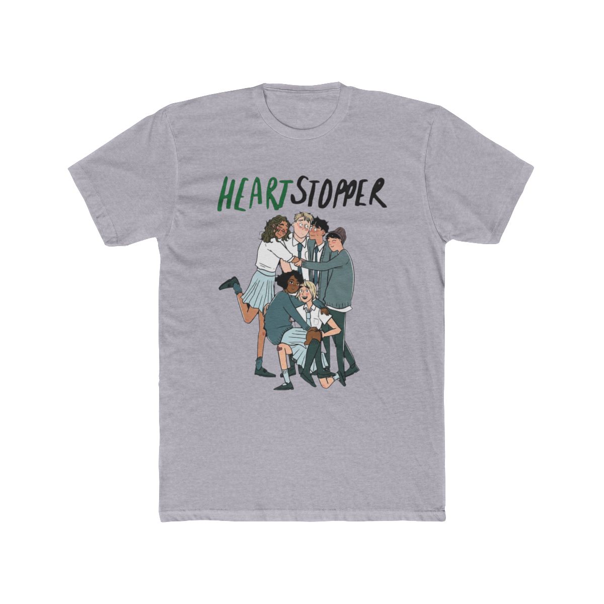 Heartstopper Comic Nick Nelson And Charlie Spring T Shirt | Heartstopper Webcomic