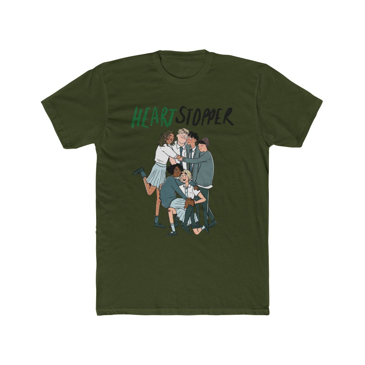 Heartstopper Comic Nick Nelson And Charlie Spring T Shirt | Heartstopper Webcomic - alternate angle 5, merchandise