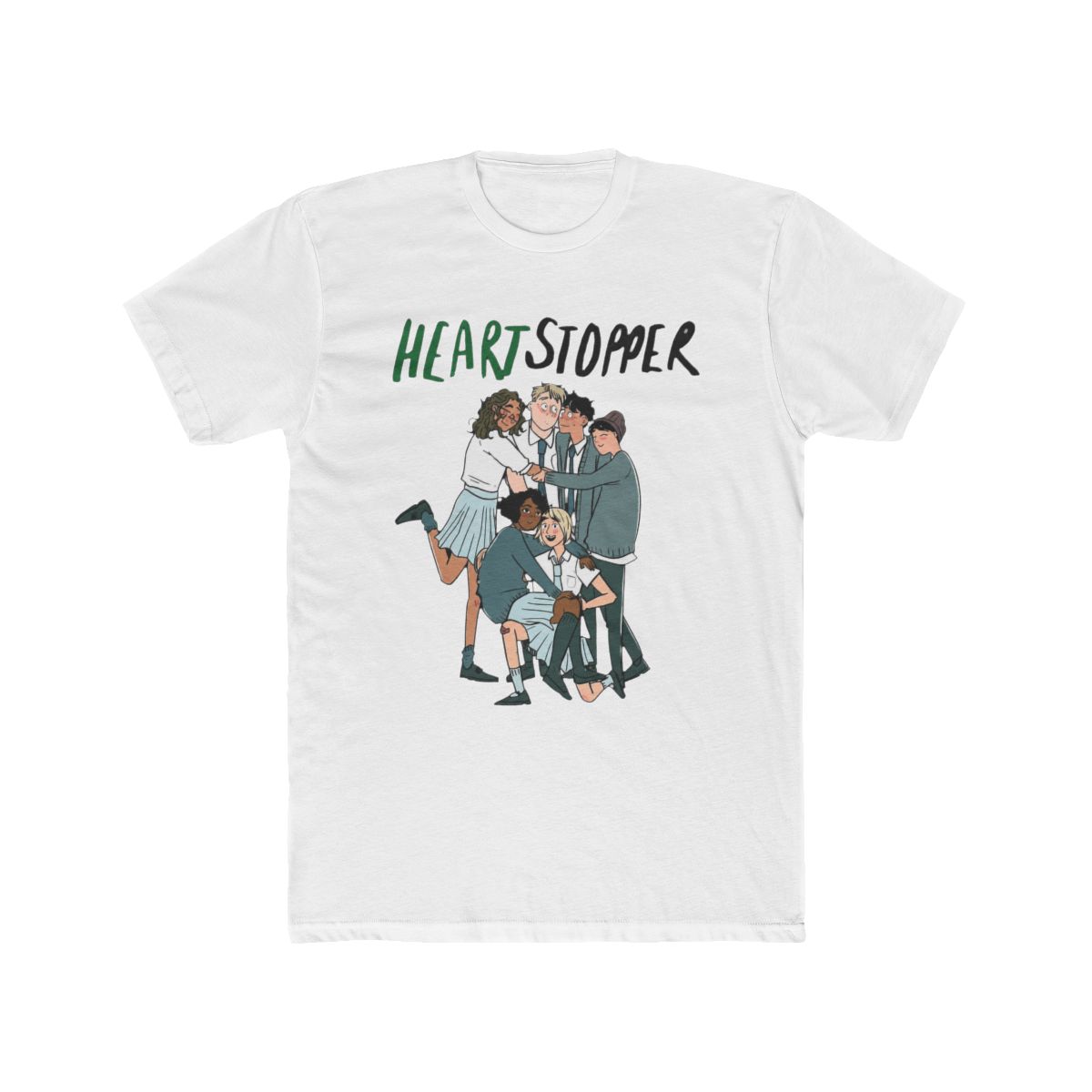 Heartstopper Comic Nick Nelson And Charlie Spring T Shirt | Heartstopper Webcomic
