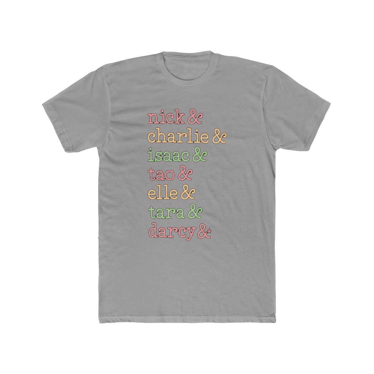 Heartstopper Characters Collage T Shirt | Heartstopper Shop | Heartstopper Webcomic - Official t-shirts merchandise