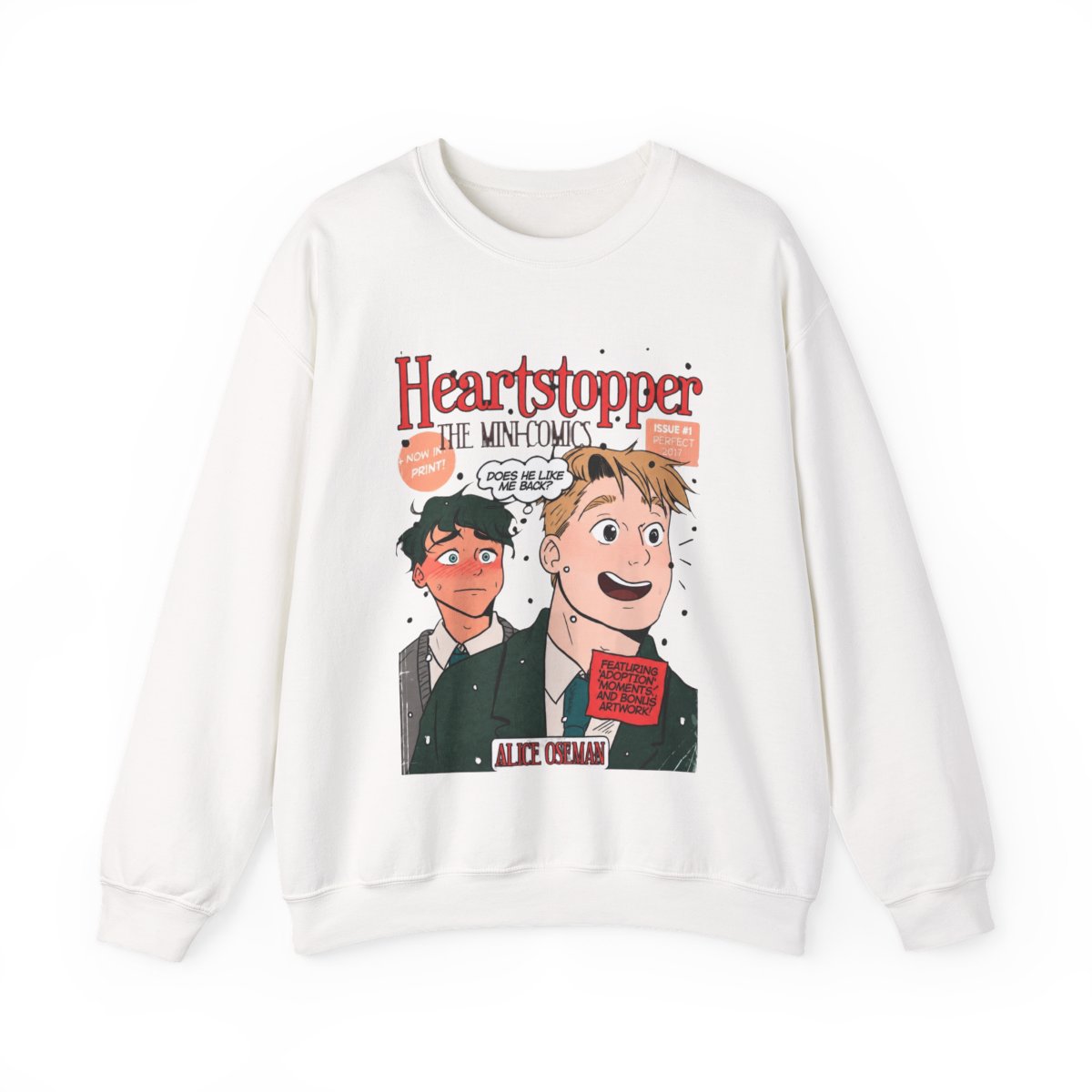 Heartstopper Mini Comic Trendy, | Heartstopper Webcomic - Official Creator merchandise