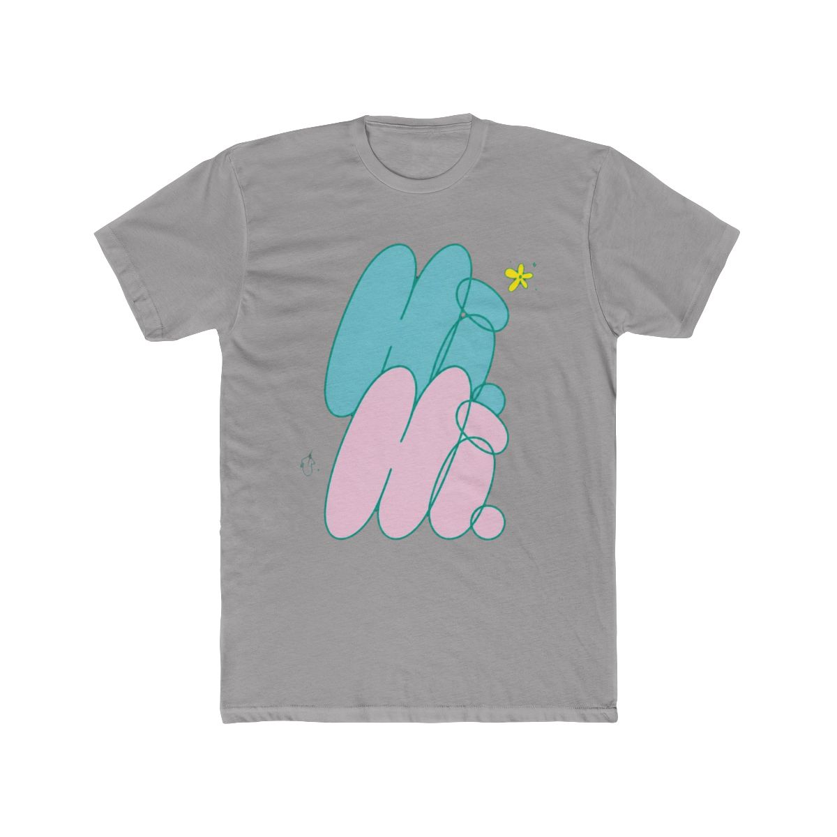 Heartstopper "Hi" Cartoon T Shirt [White] | Heartstopper Webcomic - Official t-shirts merchandise