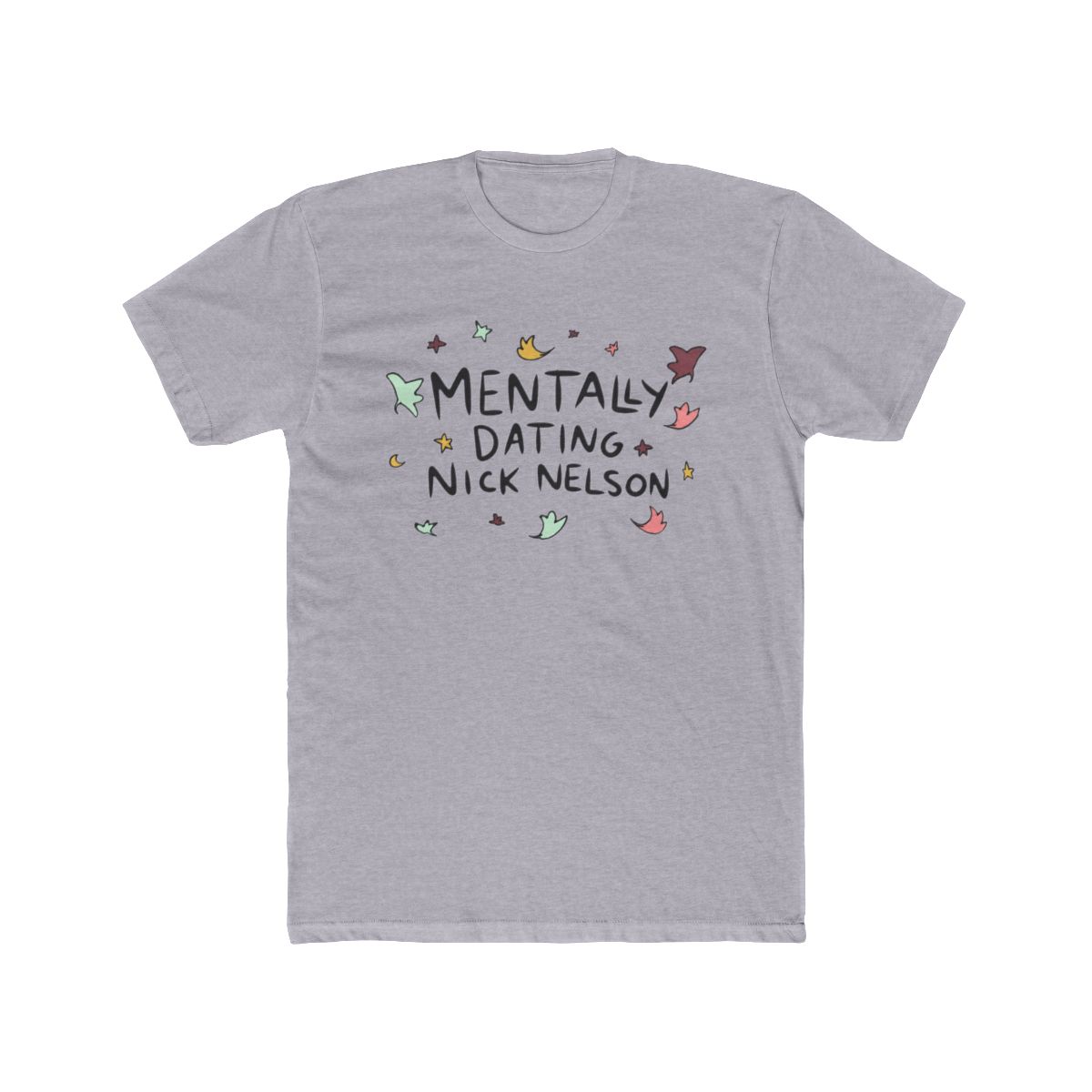 Heartstopper Mentally Dating Nick Nelson T Shirt | Heartstopper Shop | Heartstopper Webcomic - alternate angle 4, merchandise
