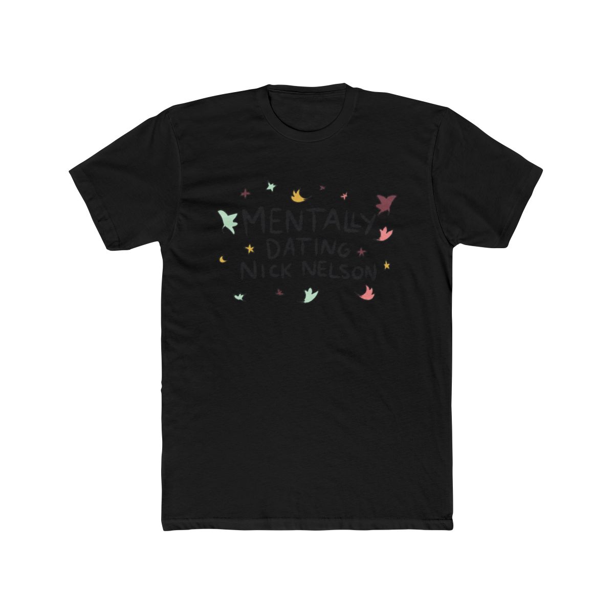 Heartstopper Mentally Dating Nick Nelson T Shirt | Heartstopper Shop | Heartstopper Webcomic - alternate angle 3, merchandise