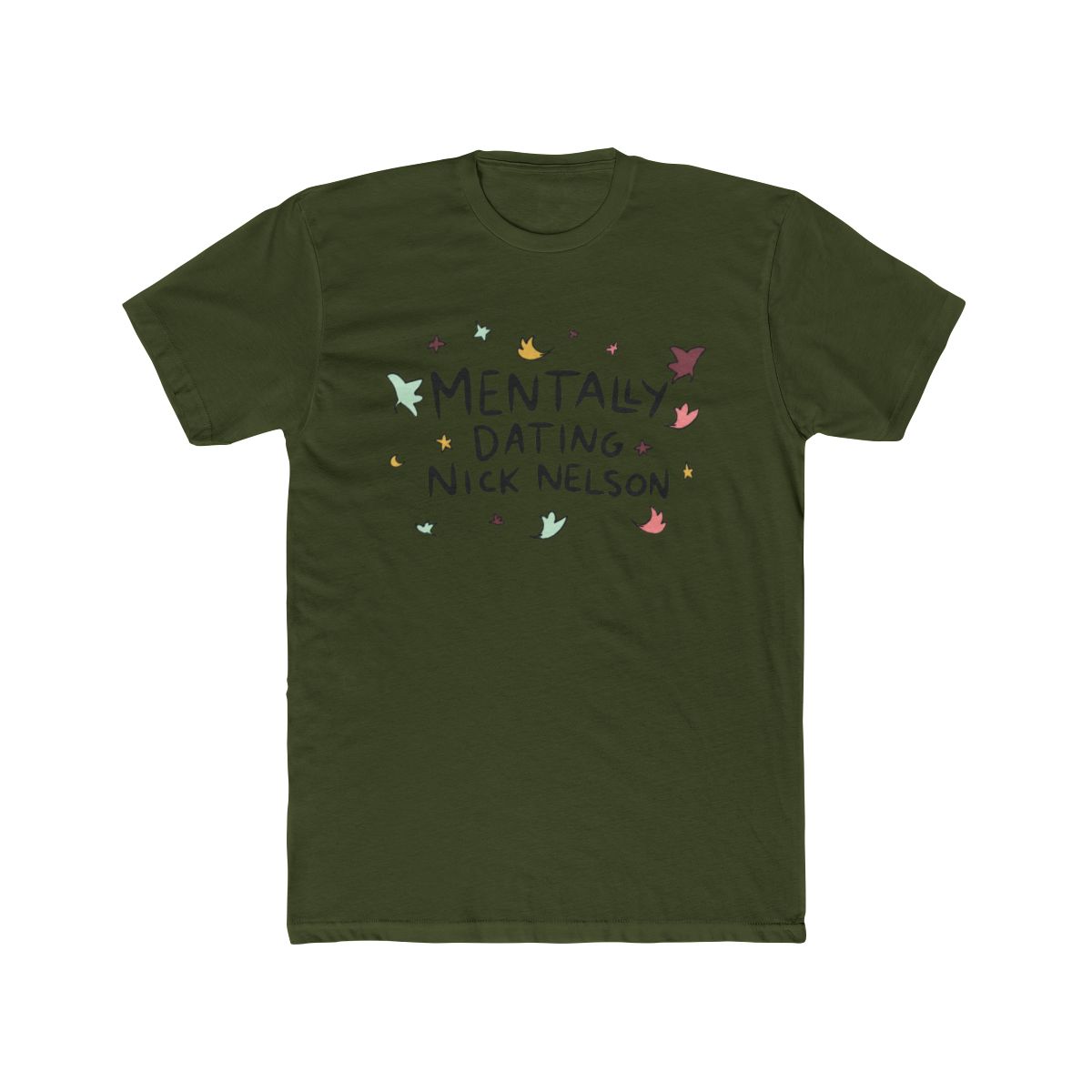 Heartstopper Mentally Dating Nick Nelson T Shirt | Heartstopper Shop | Heartstopper Webcomic - alternate angle 5, merchandise