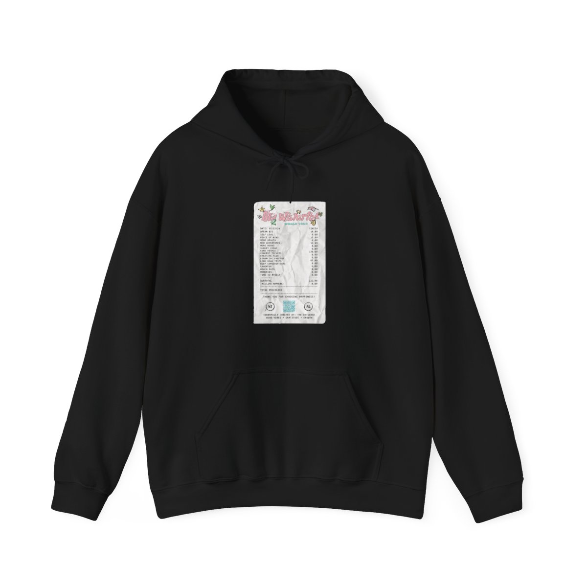 Heartstopper Season One Score Receipt Fan Merch Hoodie | Heartstopper Shop | Heartstopper Webcomic - Official hoodies merchandise