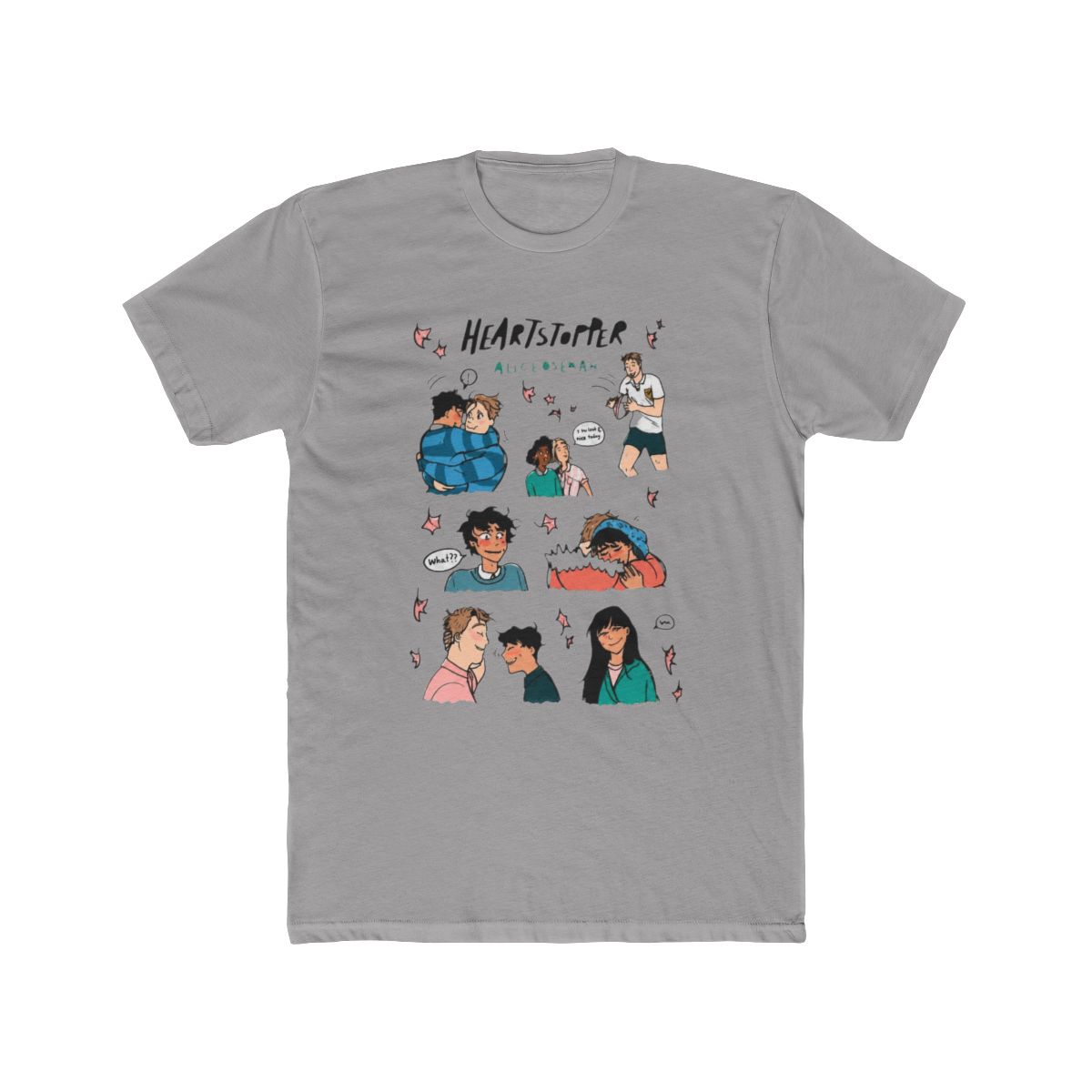 Heartstopper Alice Oseman Nick and Charlie LGBT Best T Shirt | Heartstopper Webcomic - Official t-shirts merchandise